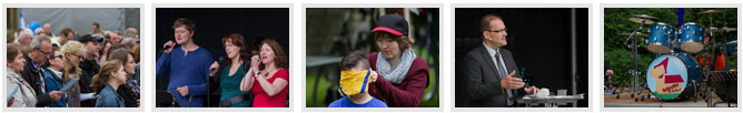 Fotogallery vom Gottesdienst im Ravensberger Park 2013